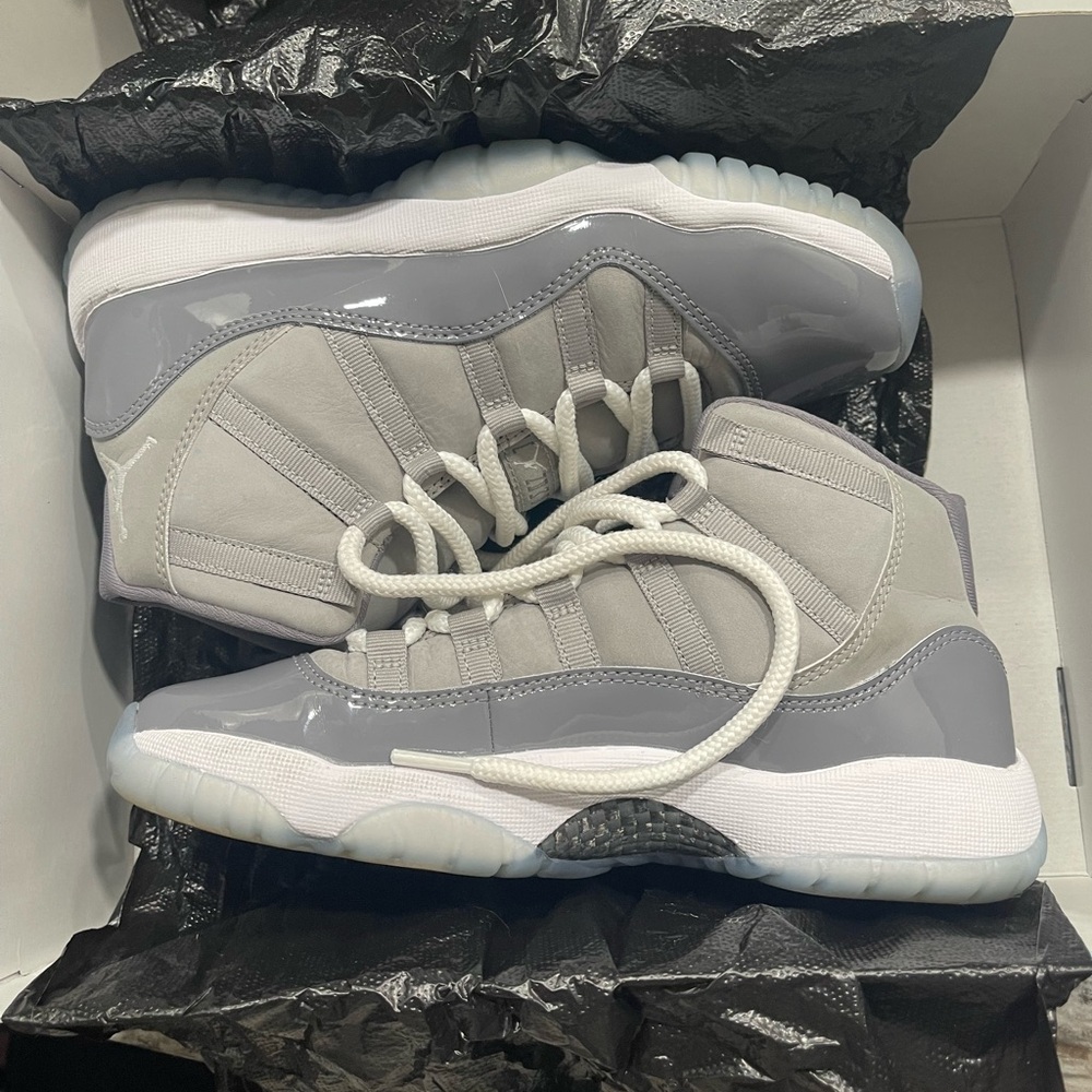 Nike Air Jordan 11 Retro Medium Gray Sneakers